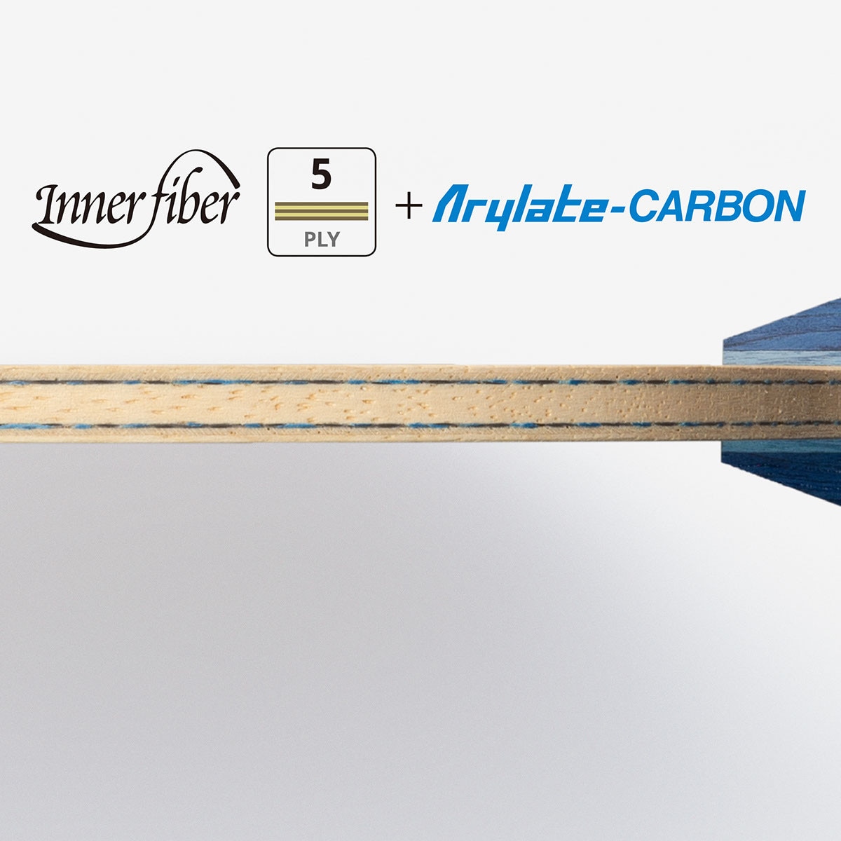 Butterfly Table Tennis - Innerforce Layer ALC CS Blade - Side